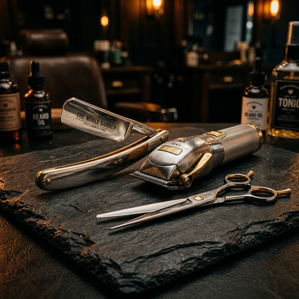 Professional barber tools